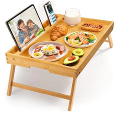 Bamboo Bed Tray Table