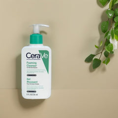 CeraVe Foaming Cleanser | Face and Body Wash for Normal to Oily Skin with Hyaluronic Acid