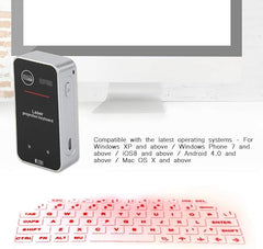 Laser Projection Keyboard